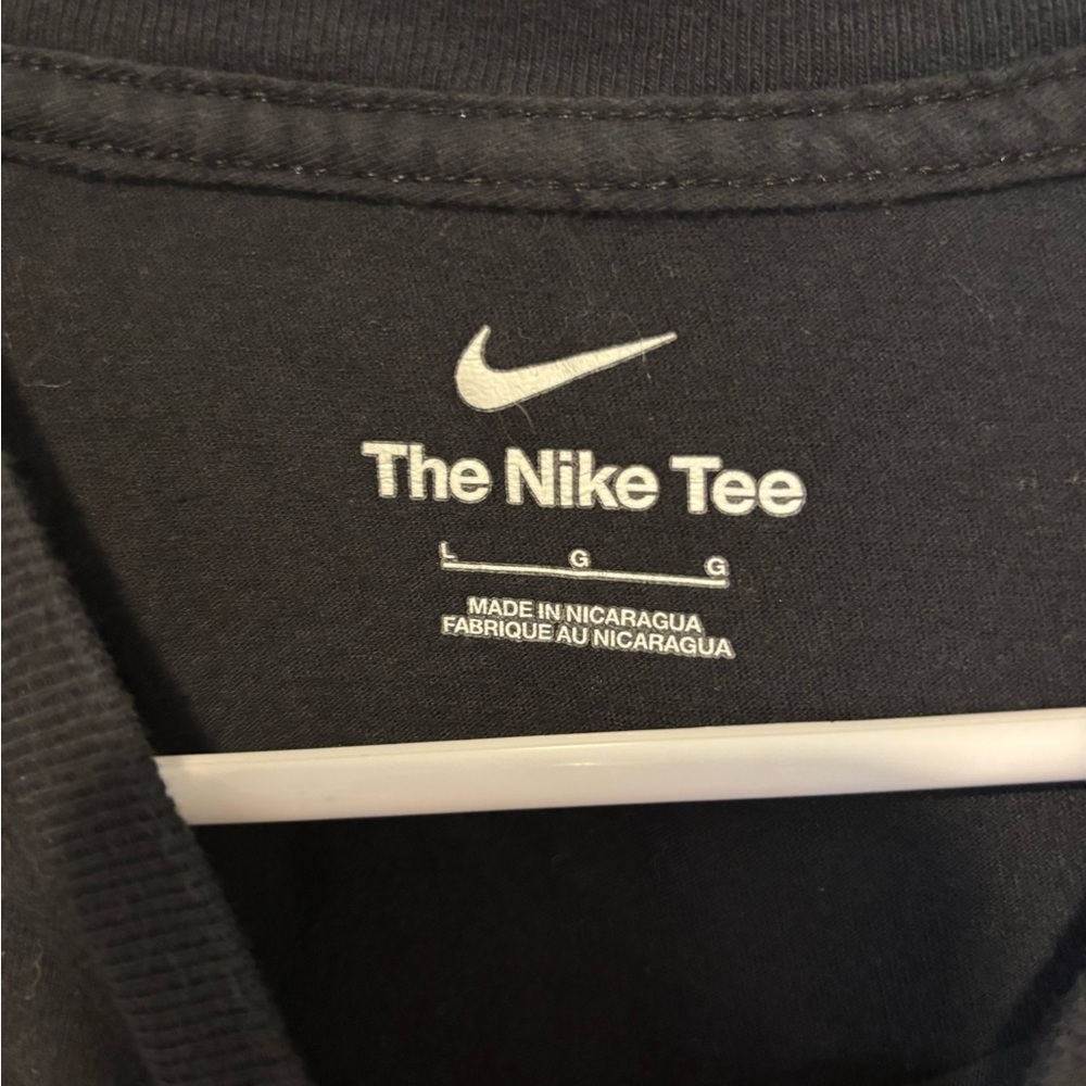 NIKE Kids Black Logo Tee - Picture 4 of 5